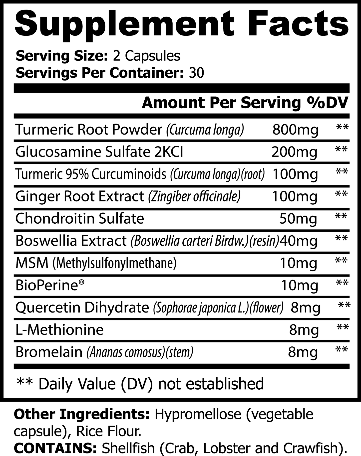 Anti-Inflammatory Mix
